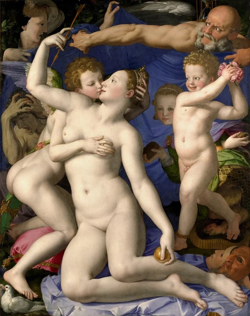 Venus, Cupid, Folly and Time – Agnolo Bronzino, c. 1545