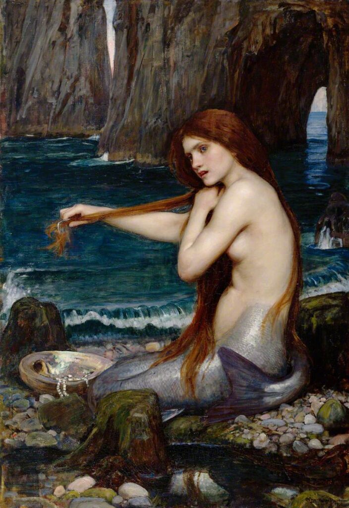 A Mermaid – John William Waterhouse, 1900