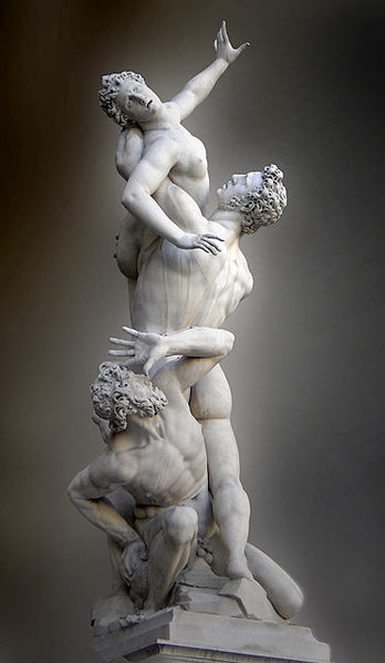 Abduction of a Sabine Woman - Giambologna