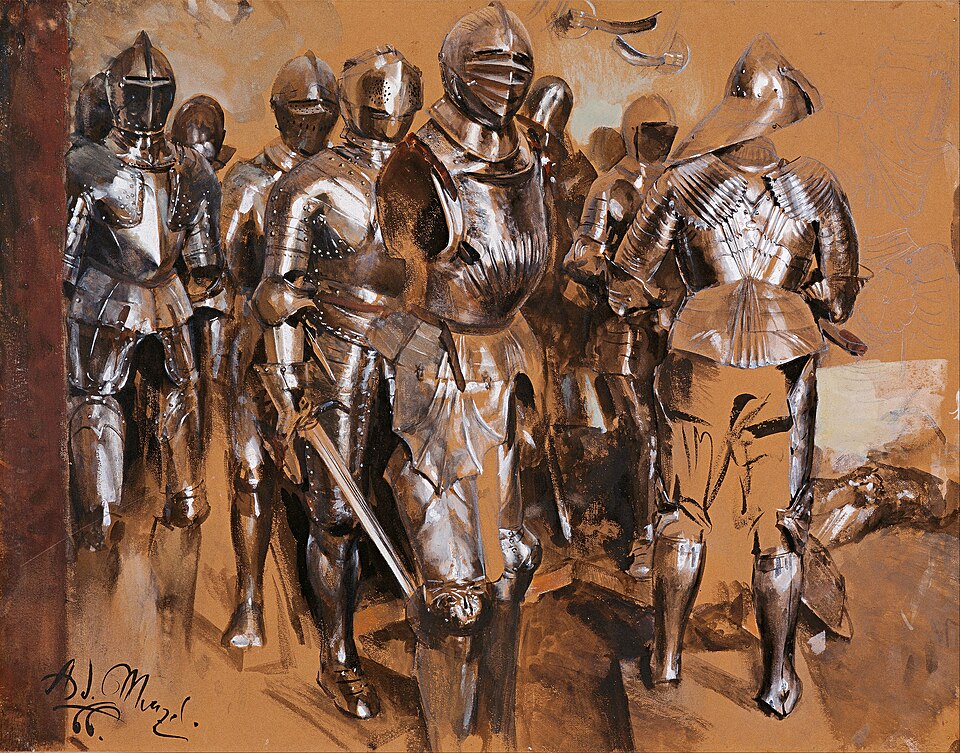 Armor Chamber Fantasy - Adolph Menzel