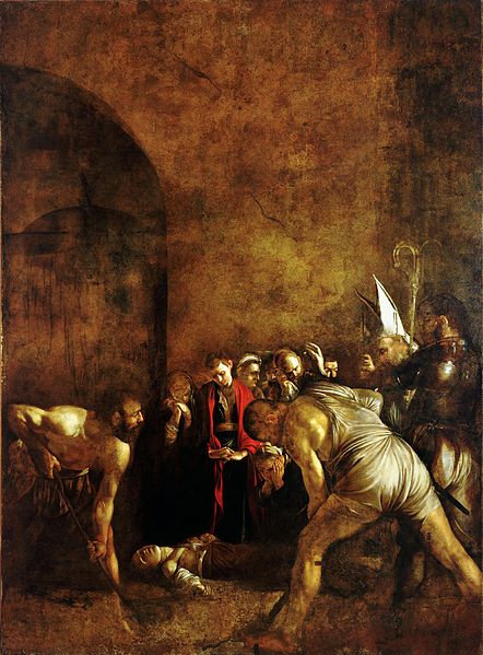 Burial of St. Lucy - Caravaggio