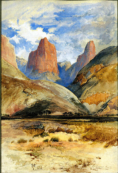 Colburn's Butte, South Utah - Thomas Moran