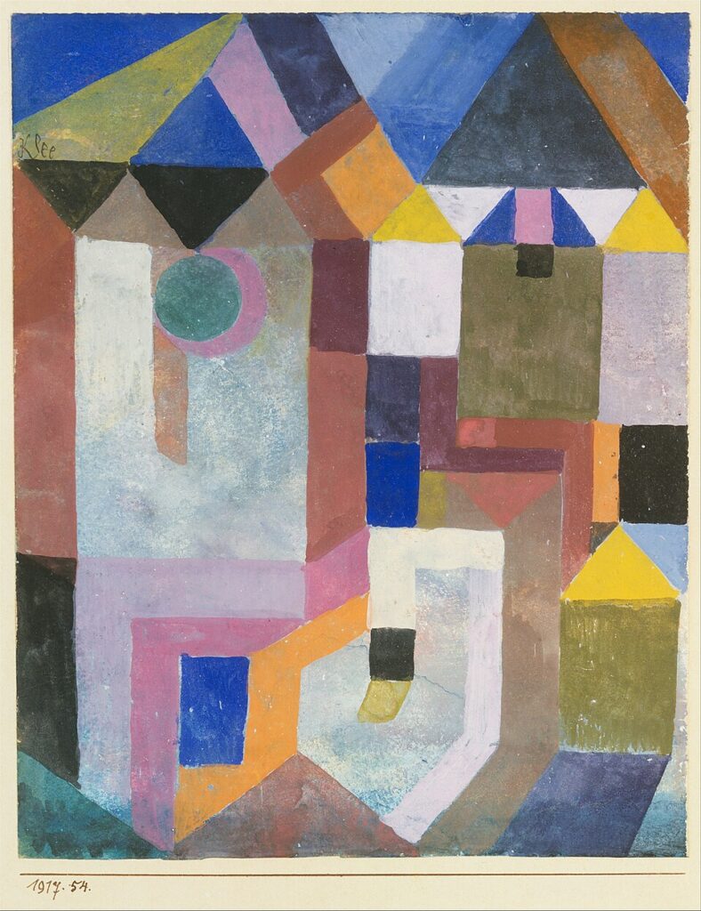Colorful Architecture – Paul Klee