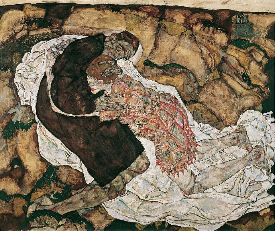 Death and the Maiden – Egon Schiele, 1915