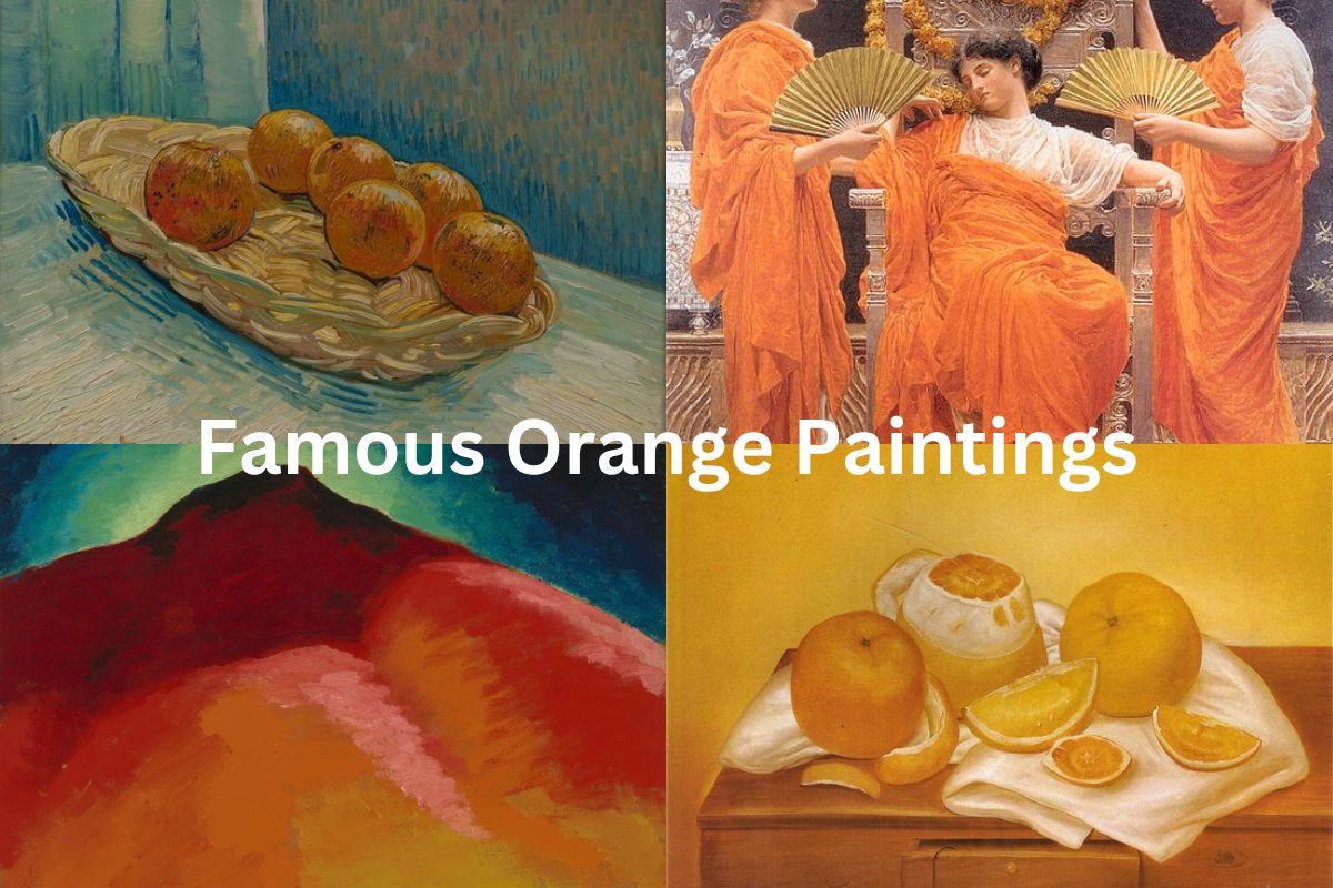 Famous Orange Paintings