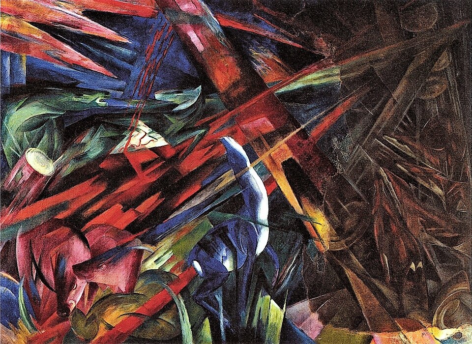 Fate of the Animals – Franz Marc, 1913