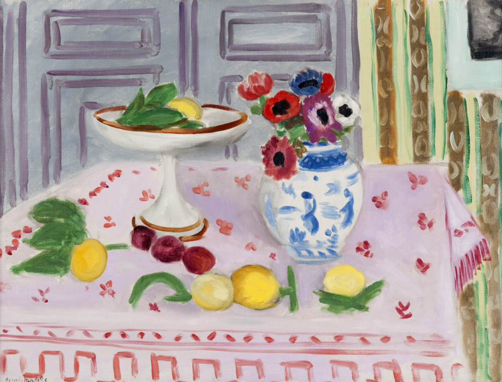 The Pink Tablecloth - Henri Matisse