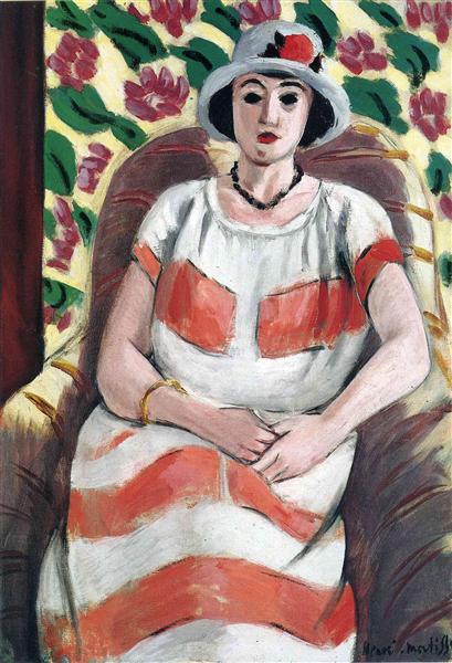 Young woman in Pink - Henri Matisse