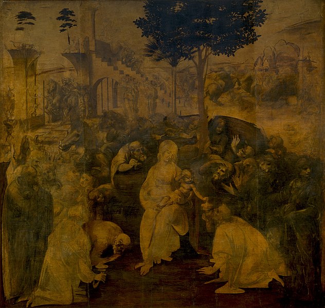 Adoration of the Magi - Leonardo da Vinci