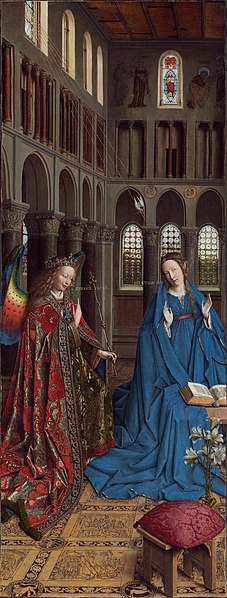 Annunciation (van Eyck, Washington)
