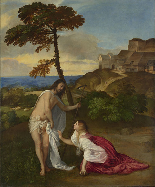 Christ and Mary Magdalene - Titian