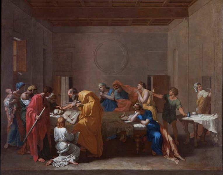 Extreme Unction - Nicolas Poussin