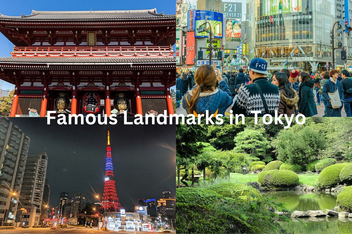 Famous Landmarks in Tokyo