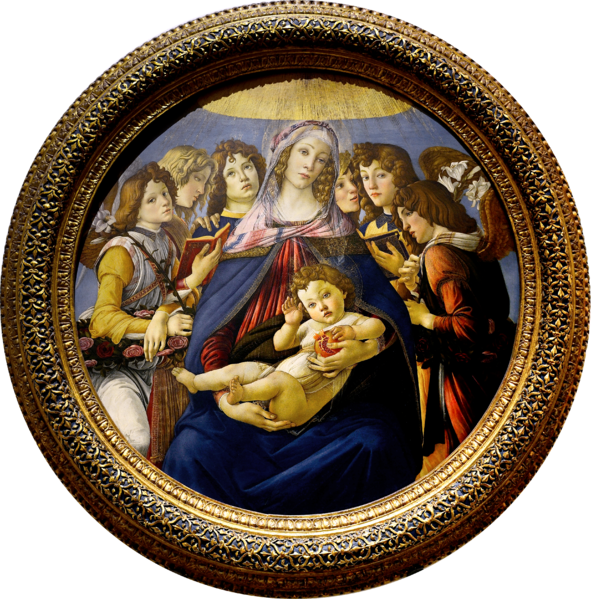 Madonna of the Pomegranate - Sandro Botticelli