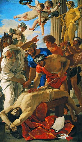 Martyrdom of St Erasmus Nicolas Poussin