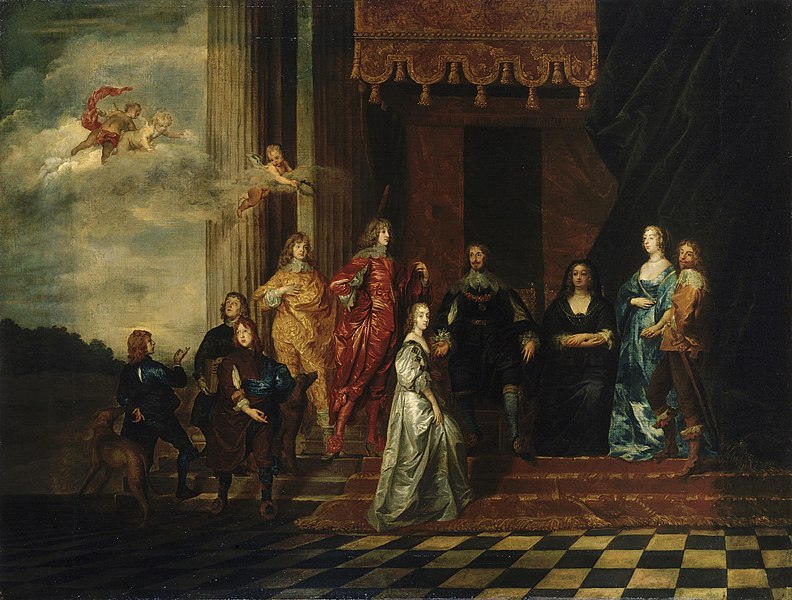 Philip Herbert, 4th Earl of Pembroke, with his Family - Anthony van Dyck