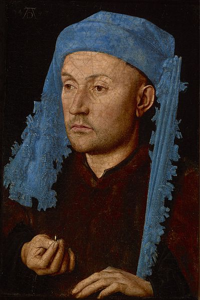 Portrait of a Man with a Blue Chaperon