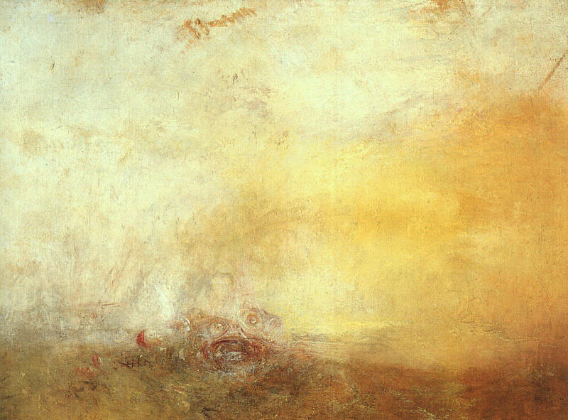 Sunrise with Sea Monsters - J. M. W. Turner
