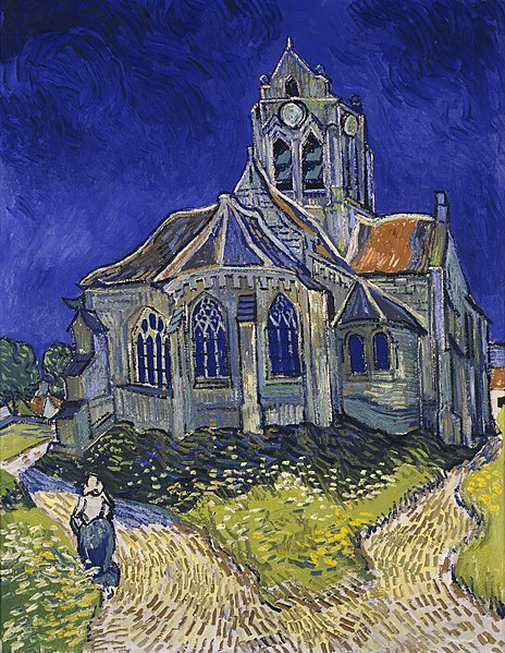 The Church at Auvers - Vincent van Gogh