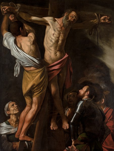The Crucifixion of Saint Andrew - Caravaggio
