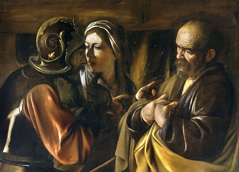 The Denial of Saint Peter - Caravaggio