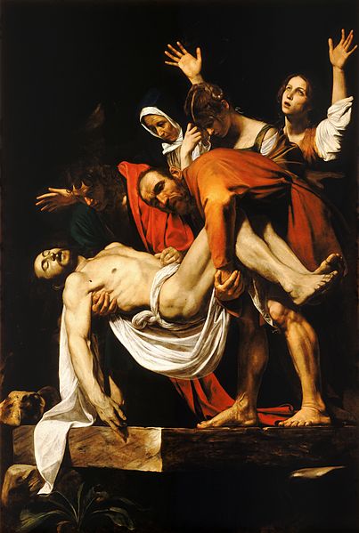 The Entombment of Christ Caravaggio