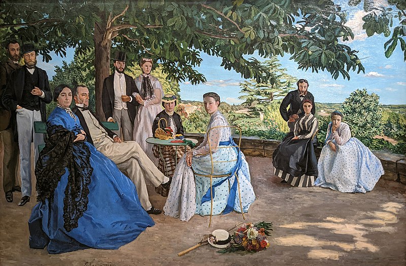 The Family Reunion - Frédéric Bazille