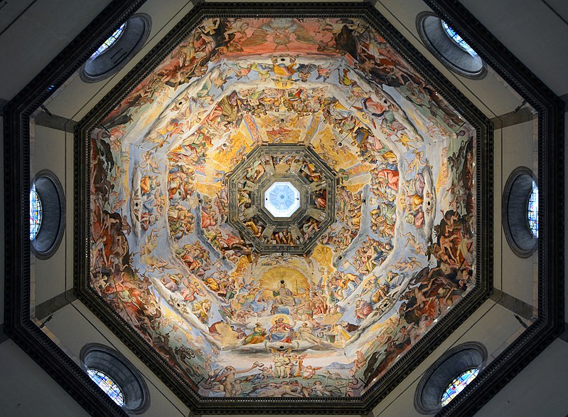 The Last Judgement by Vasari and Zuccari - Florence Cathedral