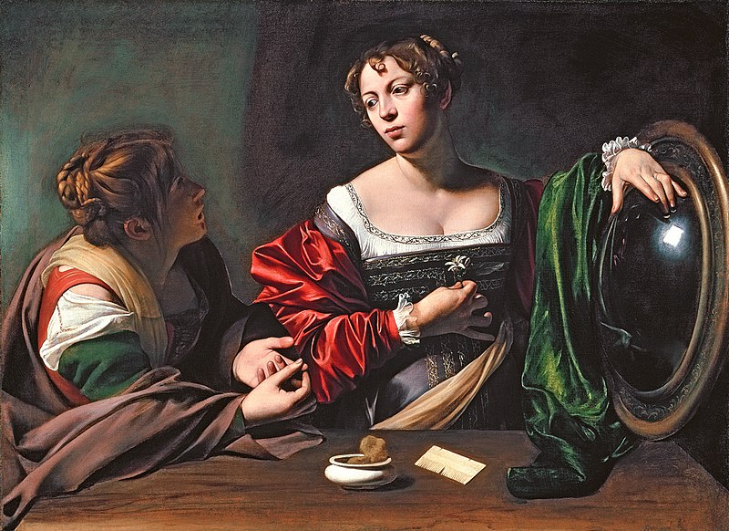 Martha and Mary Magdalene - Caravaggio