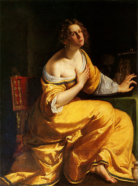 Mary Magdalene - Artemisia Gentileschi