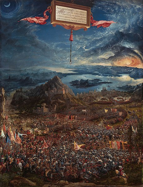 The Battle of Alexander at Issus - Albrecht Altdorfer