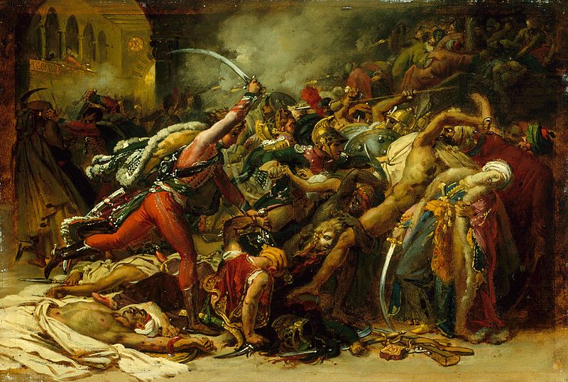 The Revolt of Cairo - Anne-Louis Girodet de Roussy-Trioson