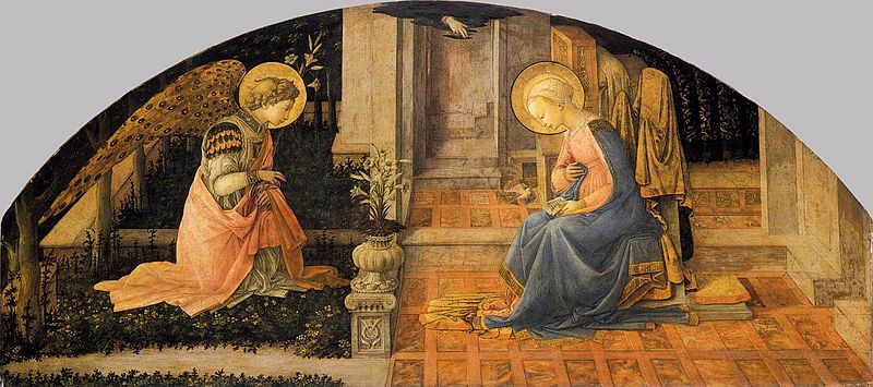 Annunciation - Filippo Lippi