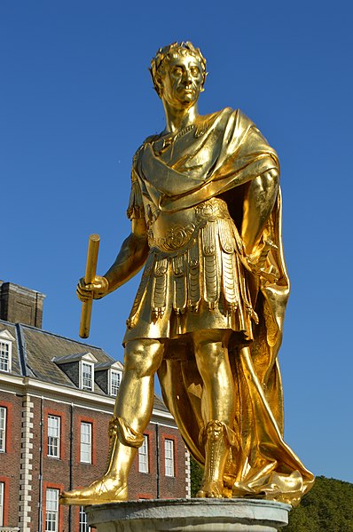 Statue of Charles II, Royal Hospital Chelsea - Grinling Gibbons
