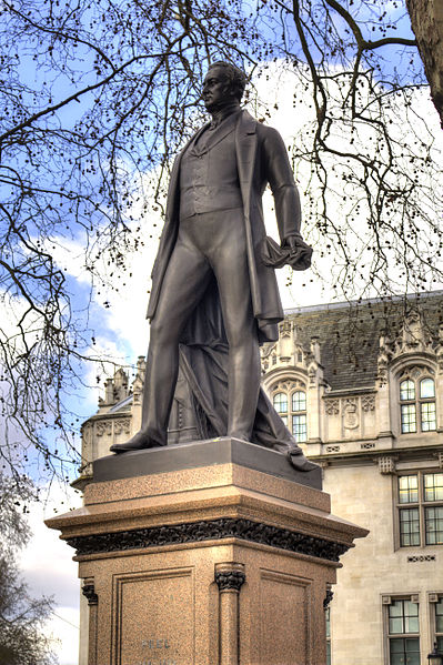 Statue of Robert Peel, Parliament Square - Matthew Noble
