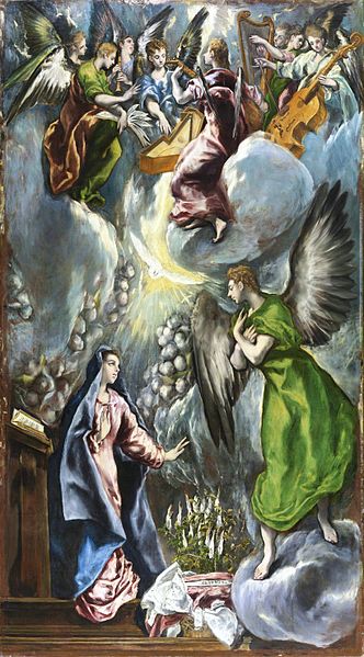 The Annunciation - El Greco