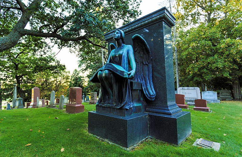 The Recording Angel - Lorado Taft