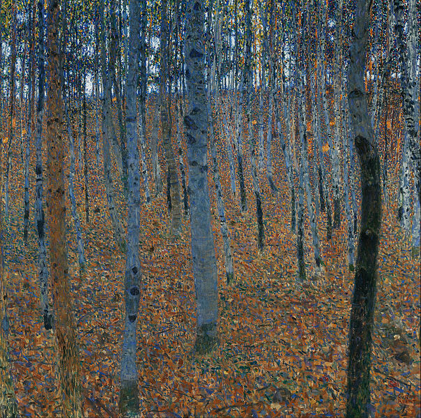 Beech Forest Buchenwald I - Gustav Klimt