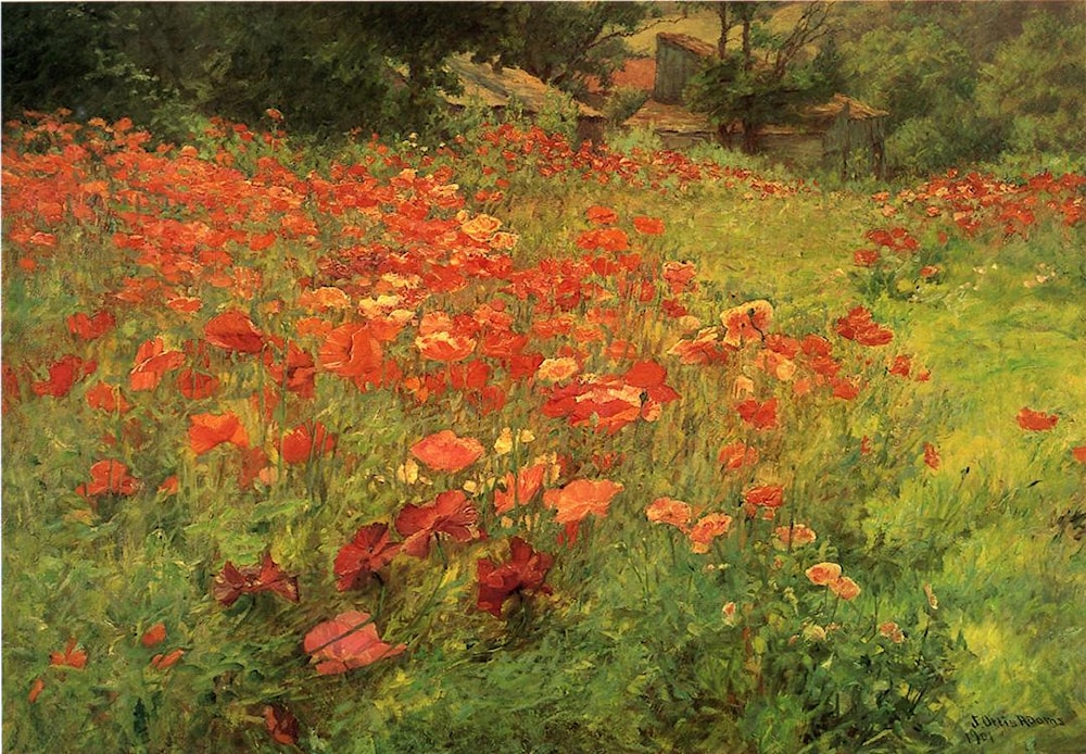  In Poppyland - J. Ottis Adams