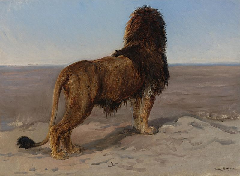 Lion (The Look Out) - Rosa Bonheur