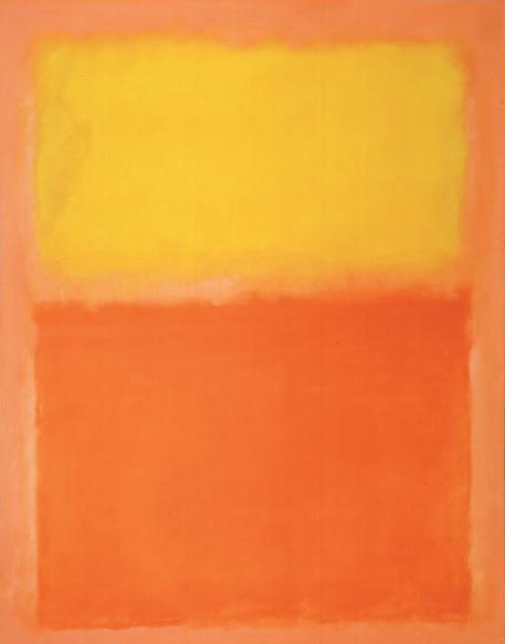 Orange and Yellow - Mark Rothko