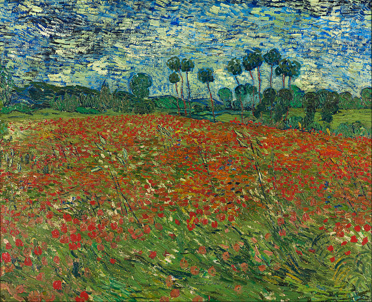 Poppy Field - Vincent van Gogh