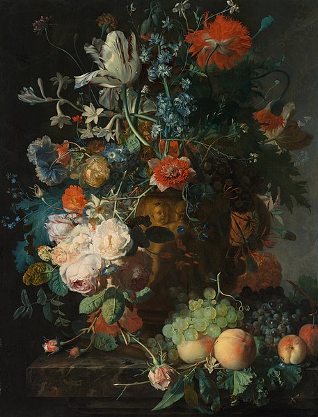 Stilleven met bloemen - Jan van Huysum