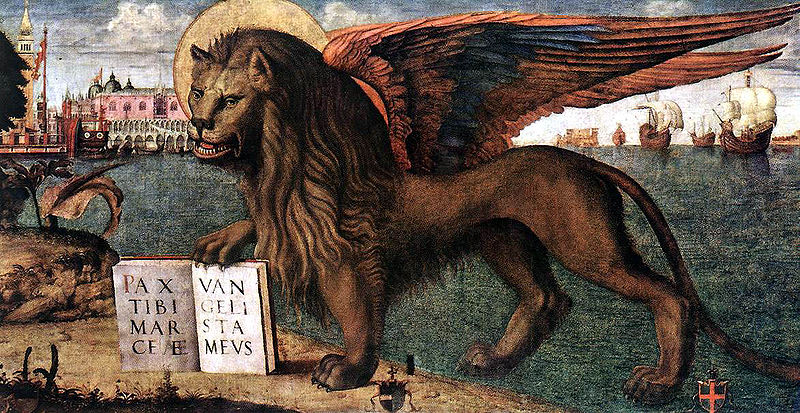 The Lion of St Mark 1516 - Vittore Carpaccio

