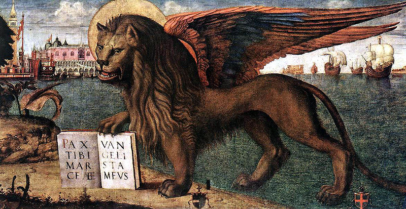 The Lion of St Mark 1516 - Vittore Carpaccio