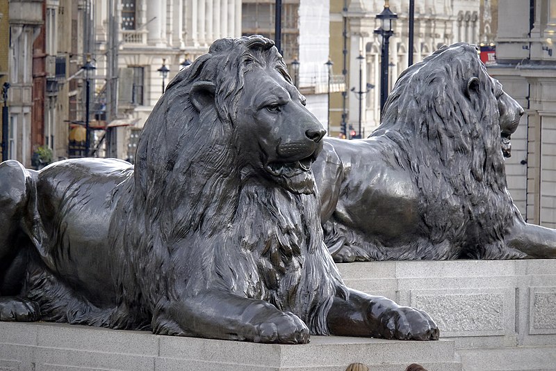 The Trafalgar Square Lions