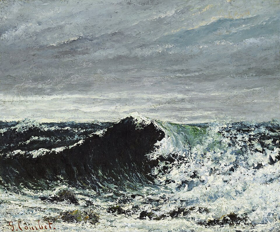 The Wave – Gustave Courbet, 1869