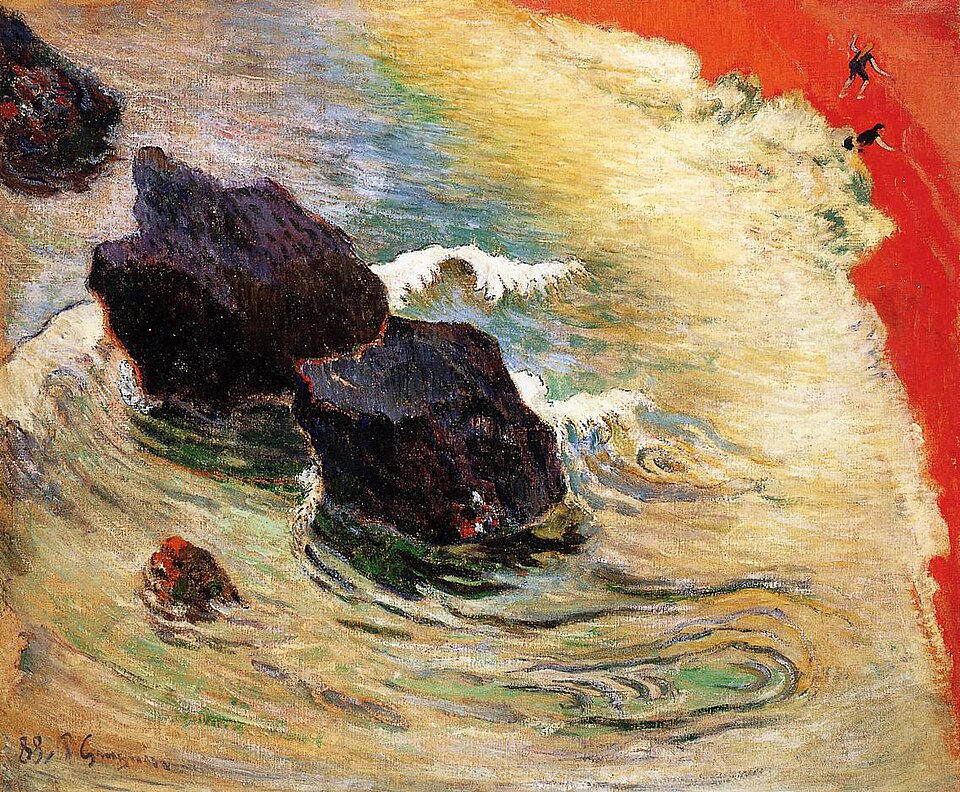 The Wave – Paul Gauguin, 1888