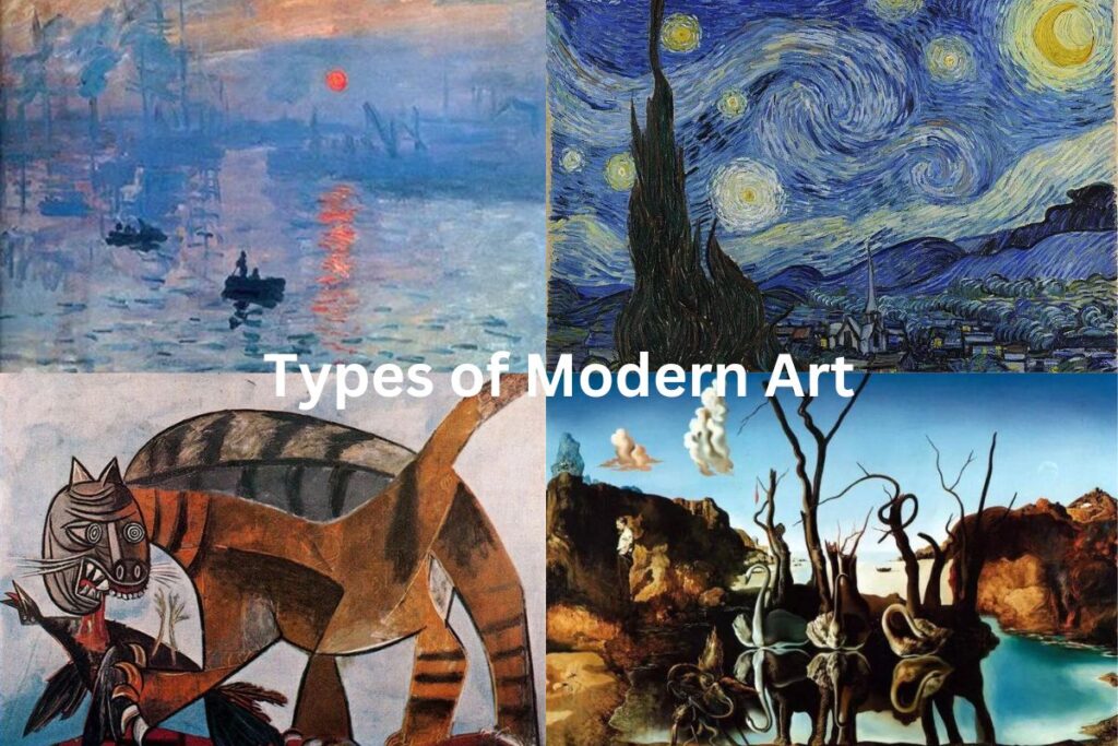 11 Different Types of Modern Art Artst