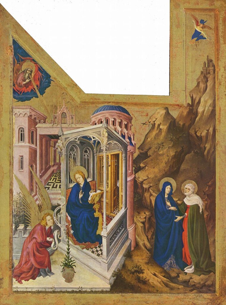 Annunciation and Visitation – Melchior Broederlam